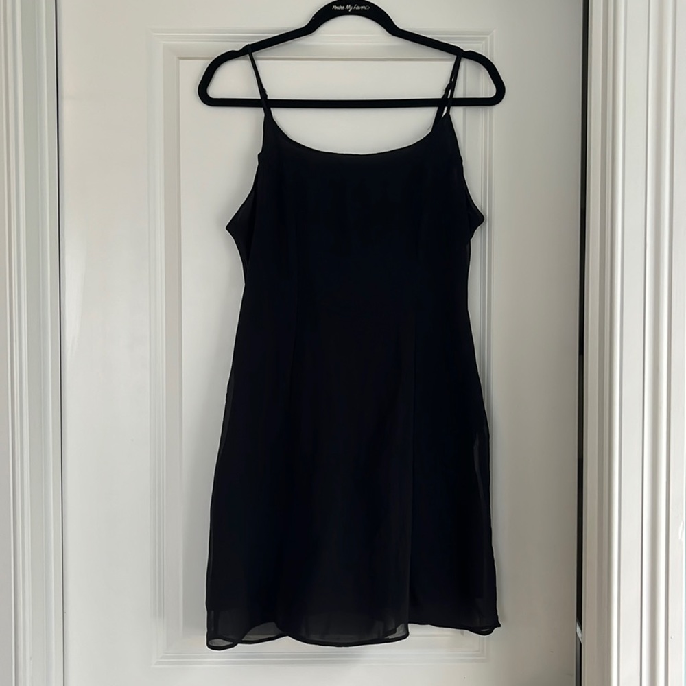 Barely worn black a line dress from Urban outfitters! Size M